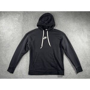 Nike Hoodie‎ Men Medium Center Logo Embroidered Pullover Y2k Casual Sporty